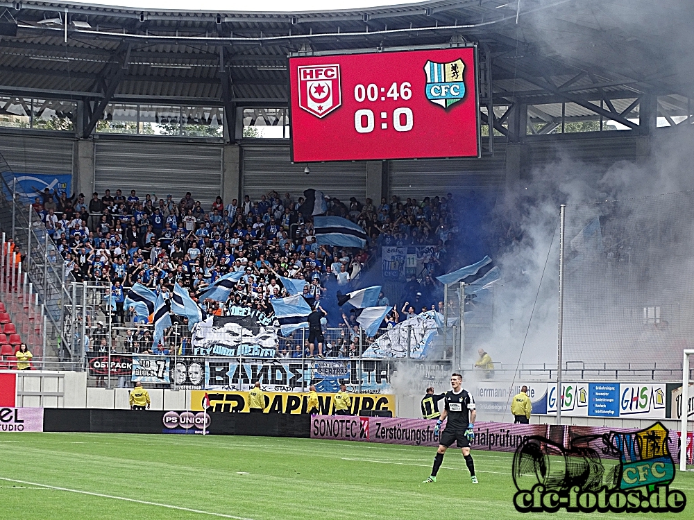 Hallescher FC - Chemnitzer FC 1:1 (1:0)