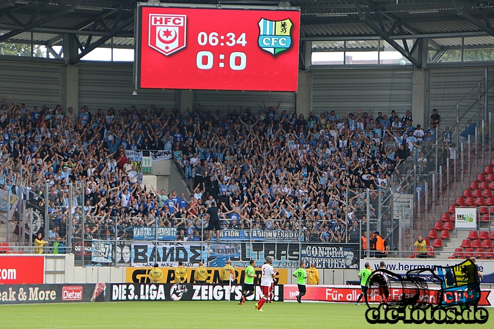 Hallescher FC - Chemnitzer FC 1:1 (1:0)