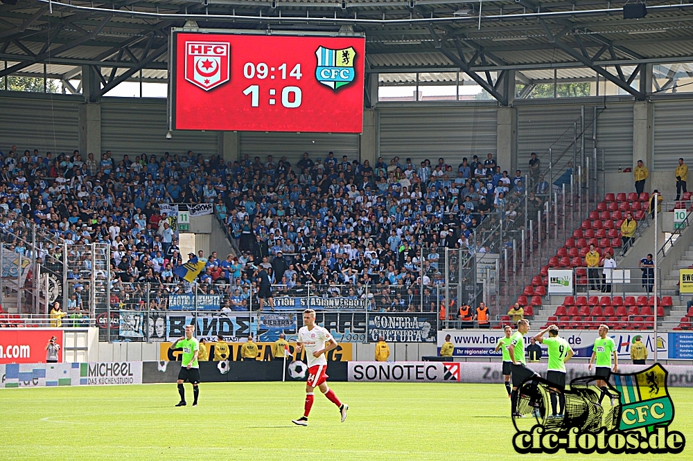 Hallescher FC - Chemnitzer FC 1:1 (1:0)