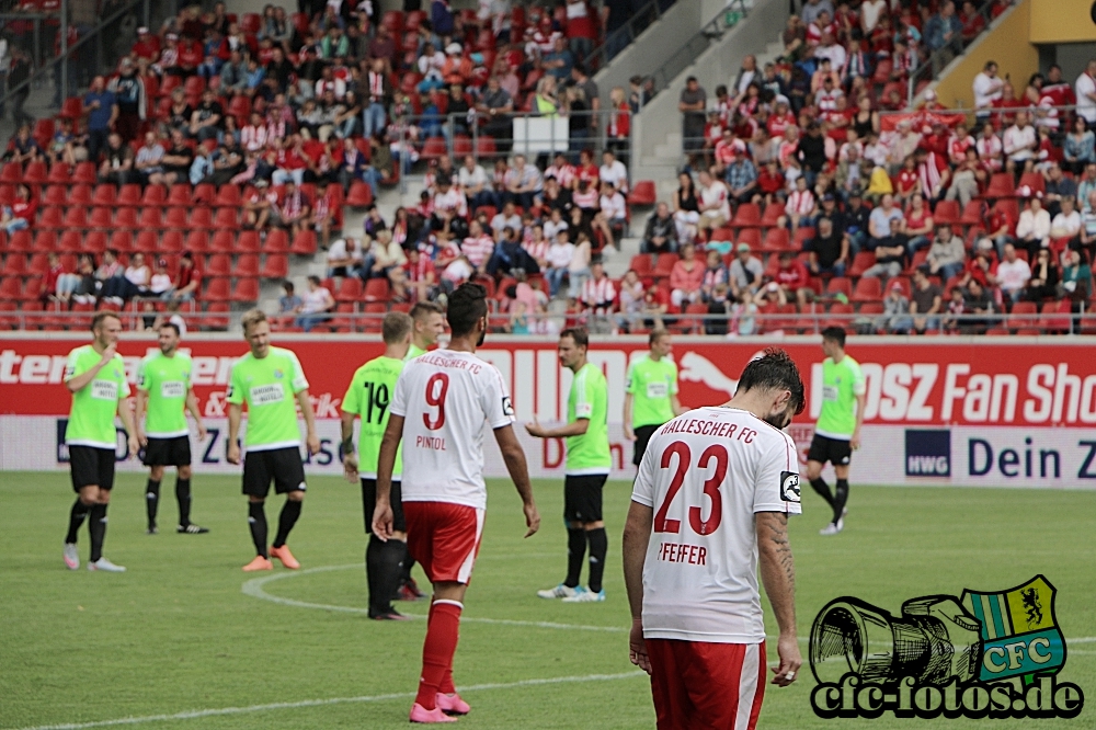 Hallescher FC - Chemnitzer FC 1:1 (1:0)