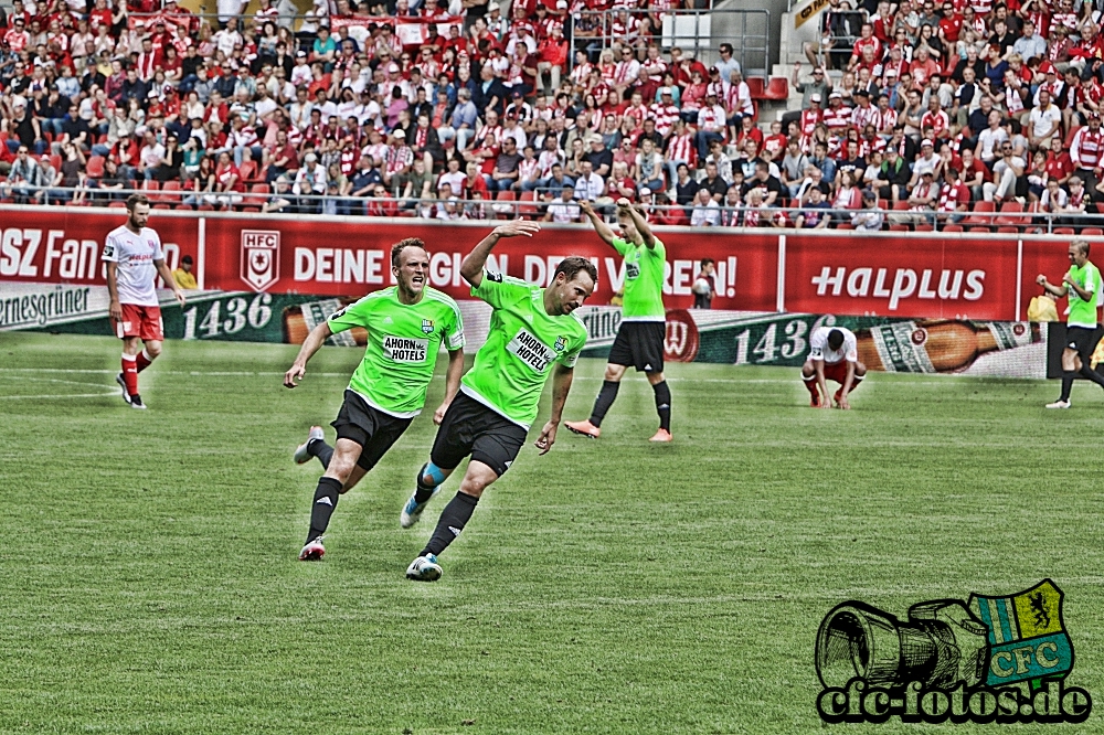 Hallescher FC - Chemnitzer FC 1:1 (1:0)