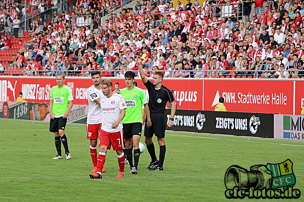 Hallescher FC - Chemnitzer FC 1:1 (1:0)