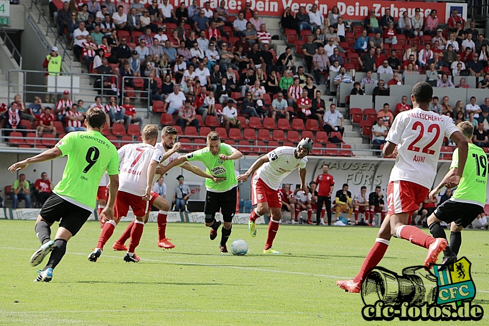 Hallescher FC - Chemnitzer FC 1:1 (1:0)