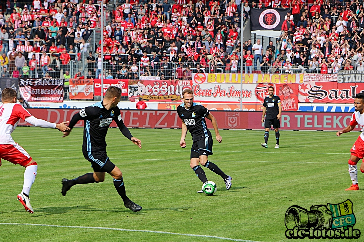 Hallescher FC - Chemnitzer FC 0:3 (0:2)