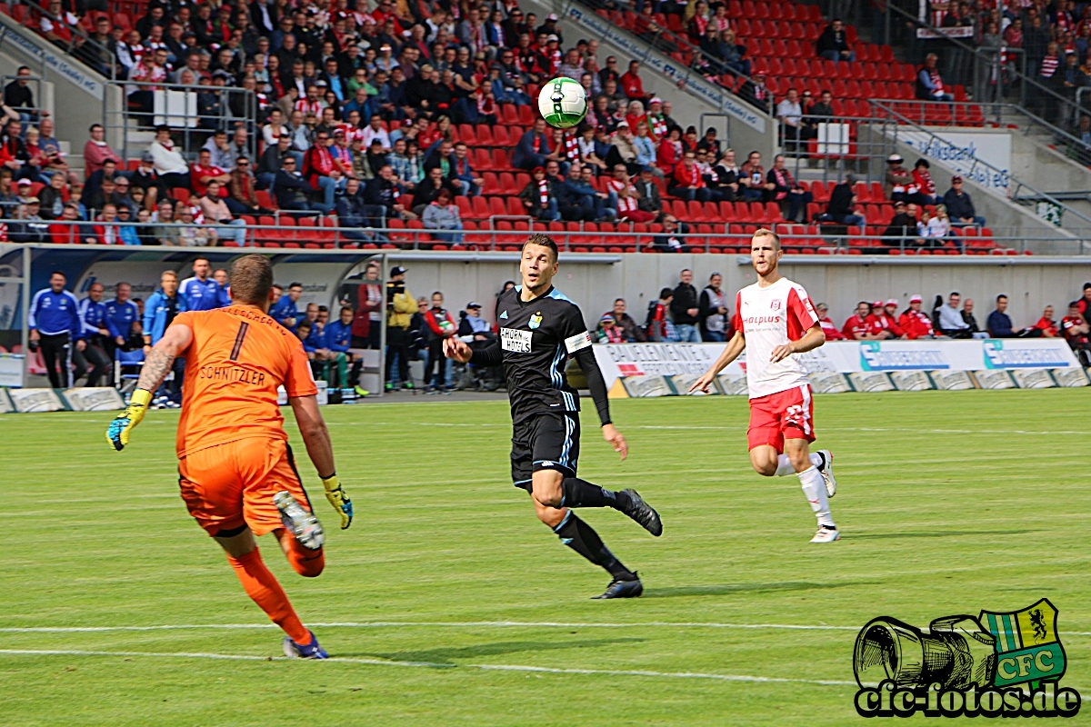 Hallescher FC - Chemnitzer FC 0:3 (0:2)