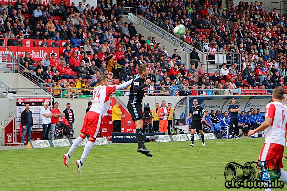 Hallescher FC - Chemnitzer FC 0:3 (0:2)