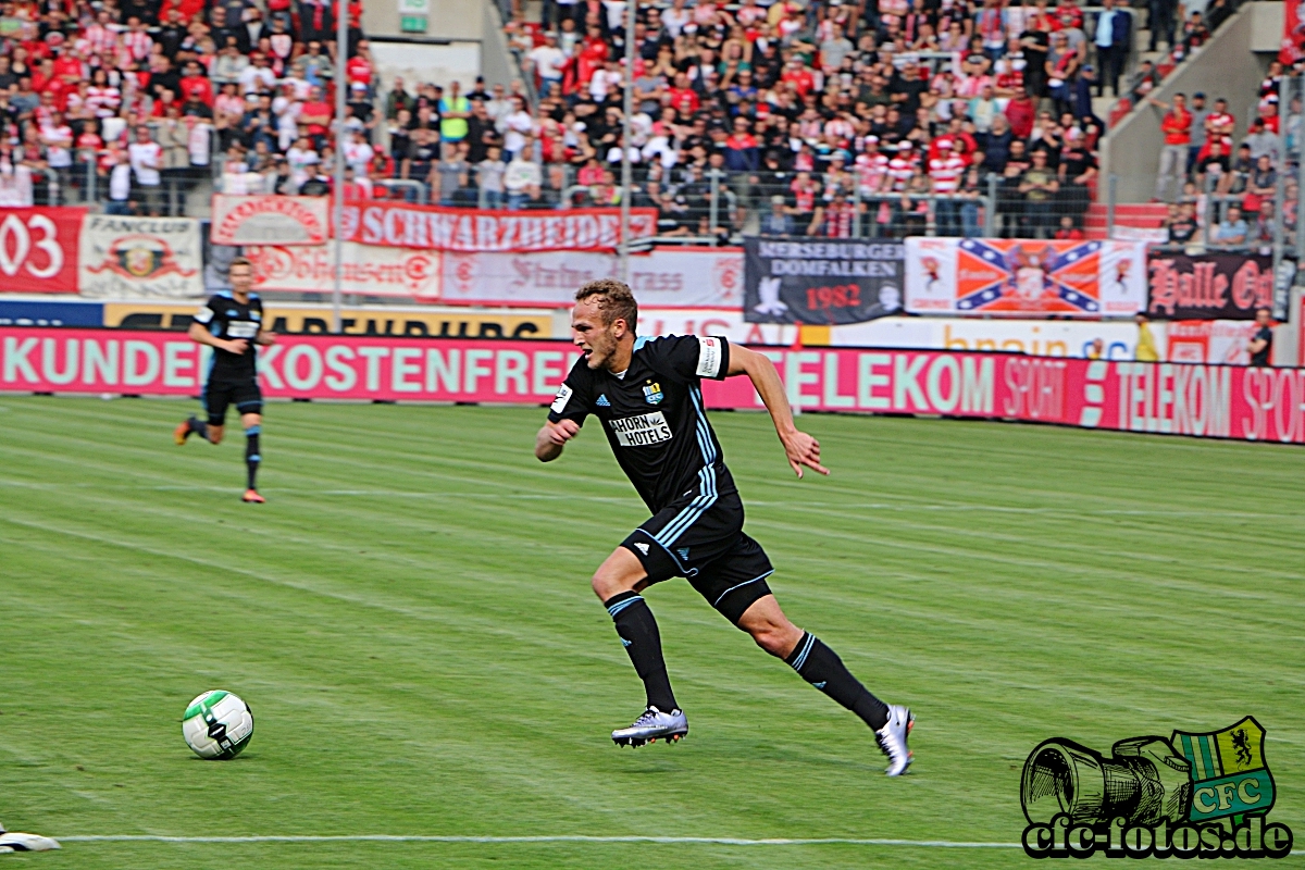 Hallescher FC - Chemnitzer FC 0:3 (0:2)