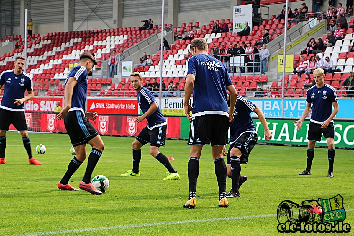 Hallescher FC - Chemnitzer FC 0:3 (0:2)