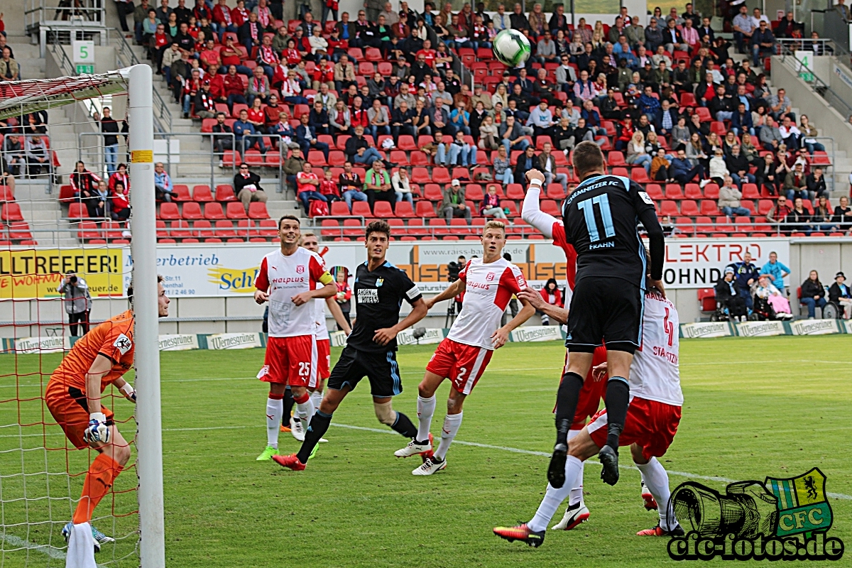 Hallescher FC - Chemnitzer FC 0:3 (0:2)