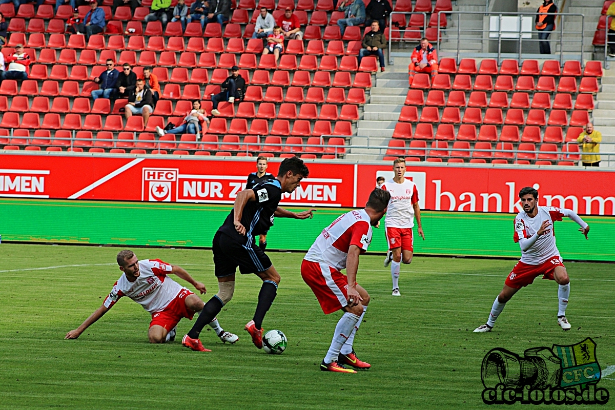 Hallescher FC - Chemnitzer FC 0:3 (0:2)