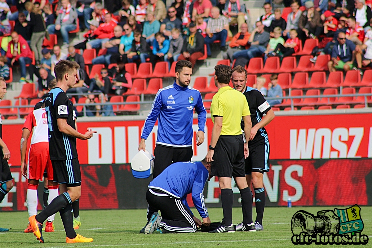 Hallescher FC - Chemnitzer FC 0:3 (0:2)