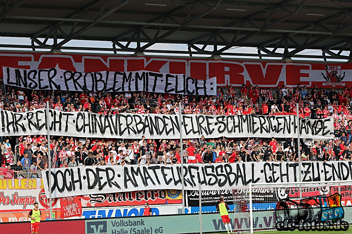 Hallescher FC - Chemnitzer FC 0:3 (0:2)