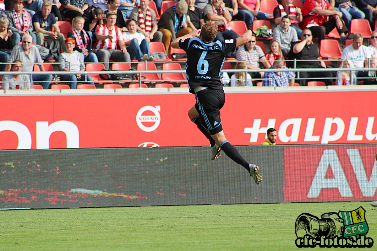 Hallescher FC - Chemnitzer FC 0:3 (0:2)