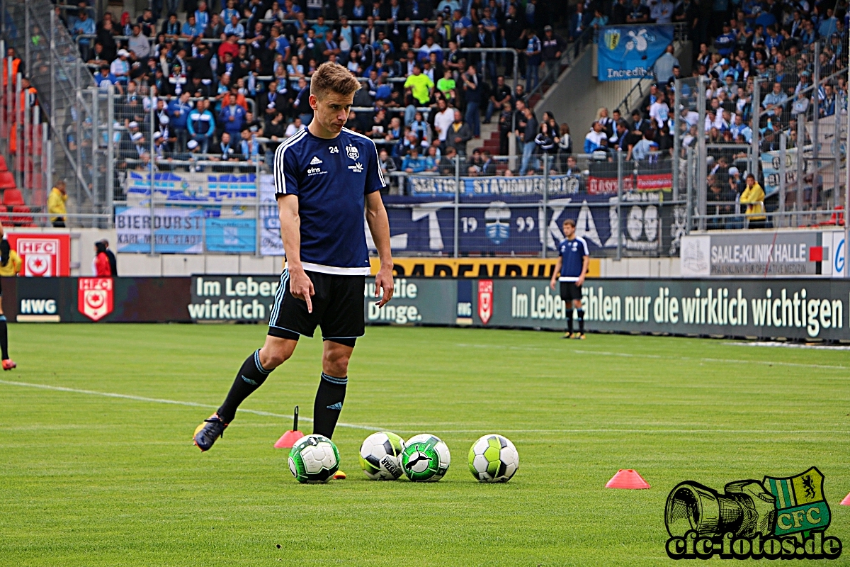 Hallescher FC - Chemnitzer FC 0:3 (0:2)