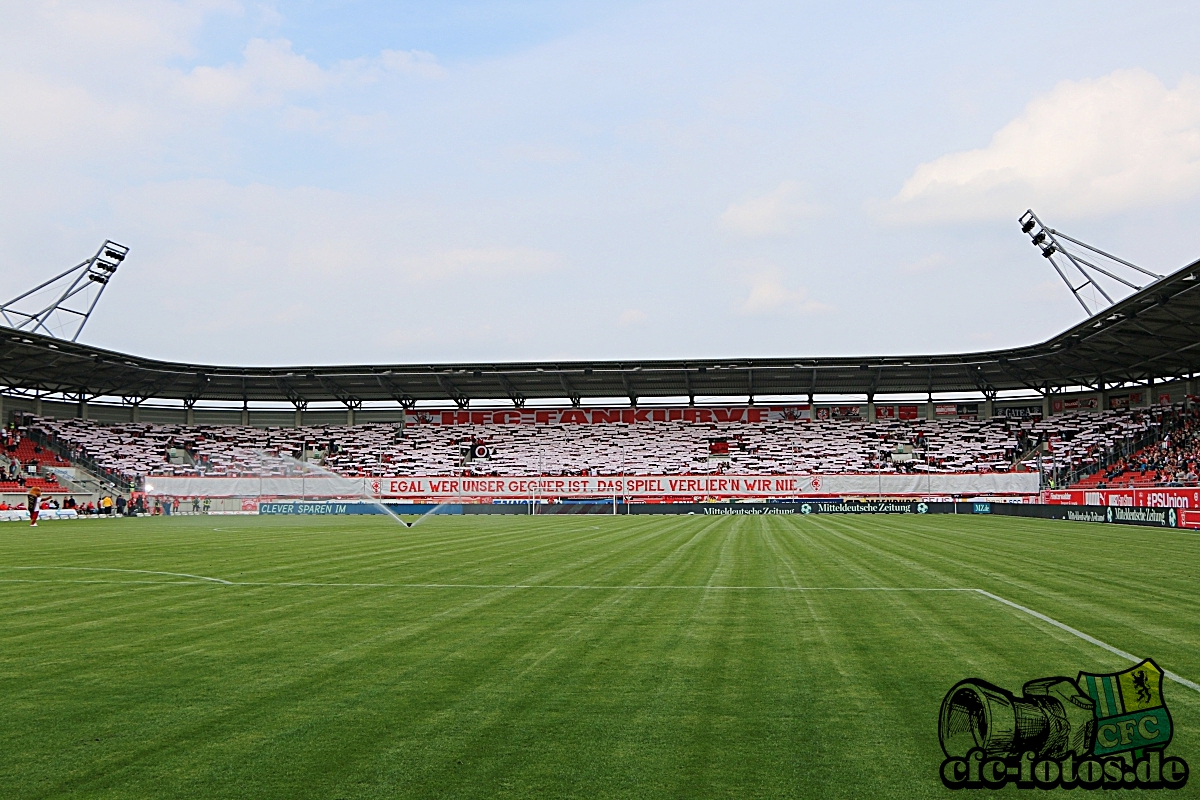 Hallescher FC - Chemnitzer FC 0:3 (0:2)