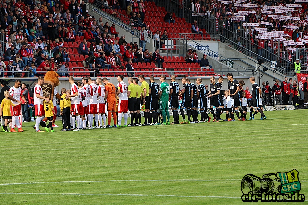 Hallescher FC - Chemnitzer FC 0:3 (0:2)