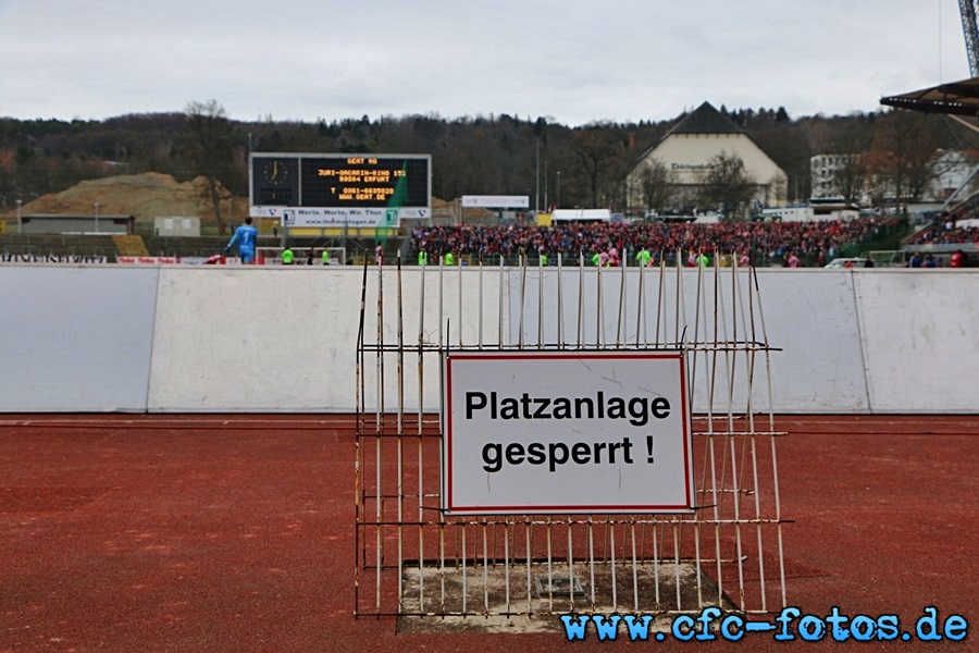 FC Rot-Wei Erfurt - Chemnitzer FC // 0:2 (0:0)