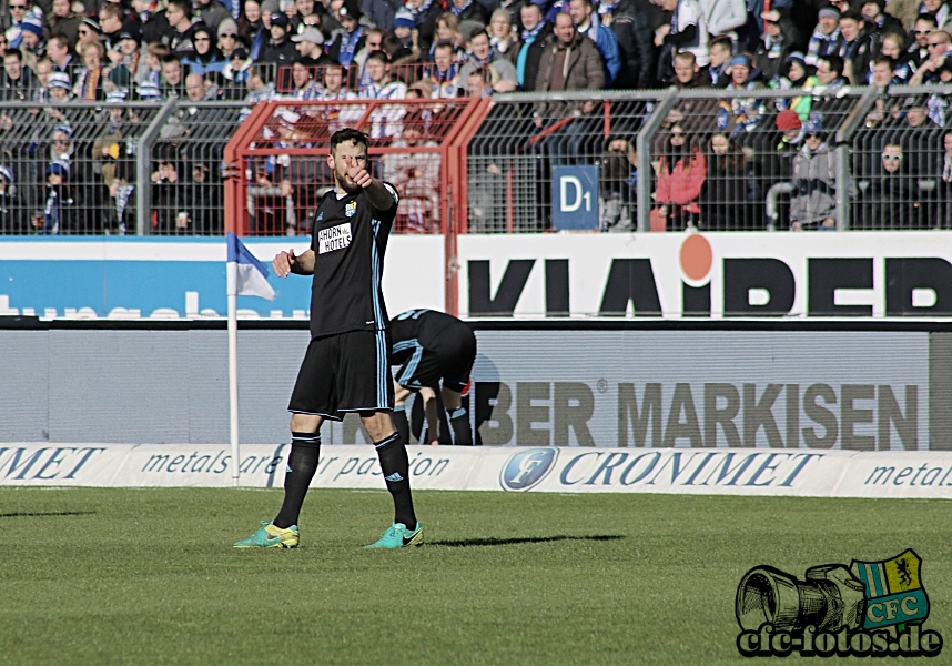 Karlsruher SC - Chemnitzer FC 2:0 (1:1)