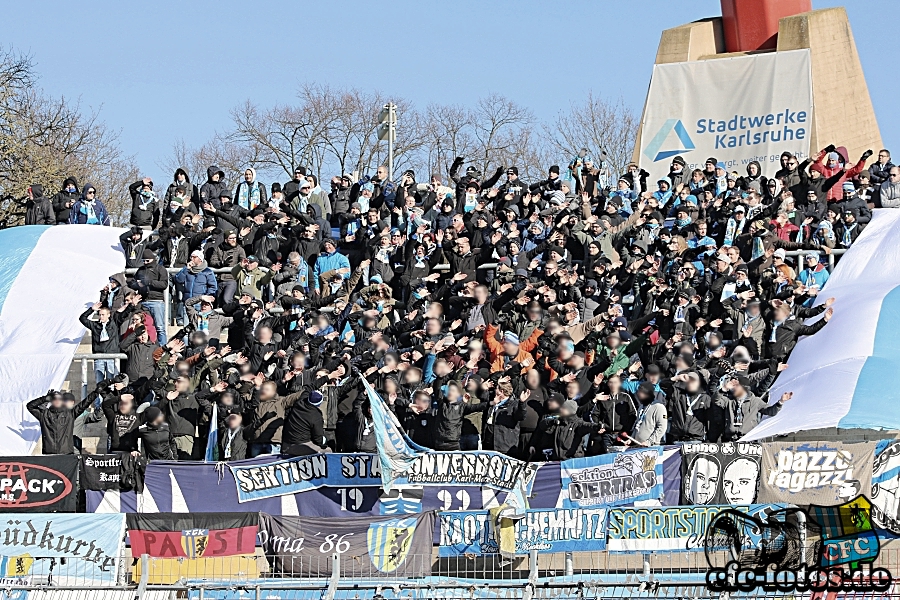 Karlsruher SC - Chemnitzer FC 2:0 (1:1)