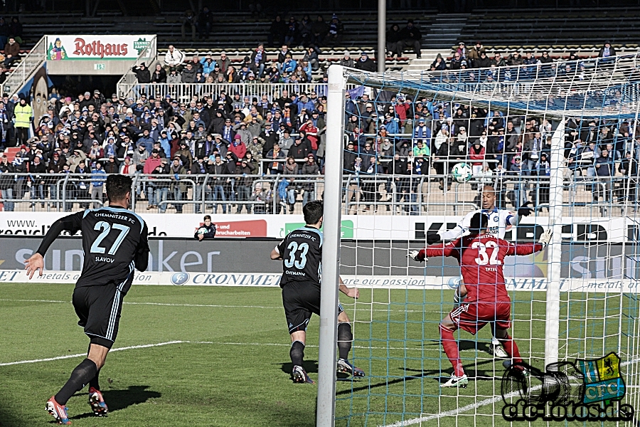 Karlsruher SC - Chemnitzer FC 2:0 (1:1)