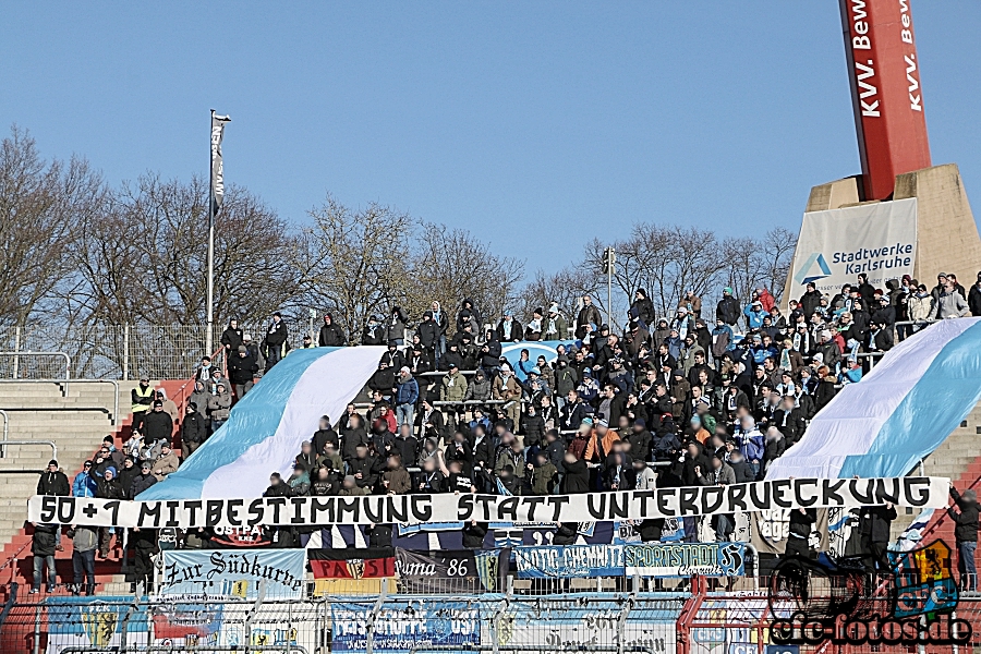 Karlsruher SC - Chemnitzer FC 2:0 (1:1)