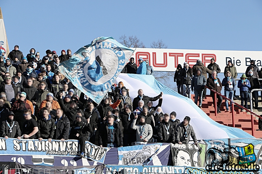 Karlsruher SC - Chemnitzer FC 2:0 (1:1)