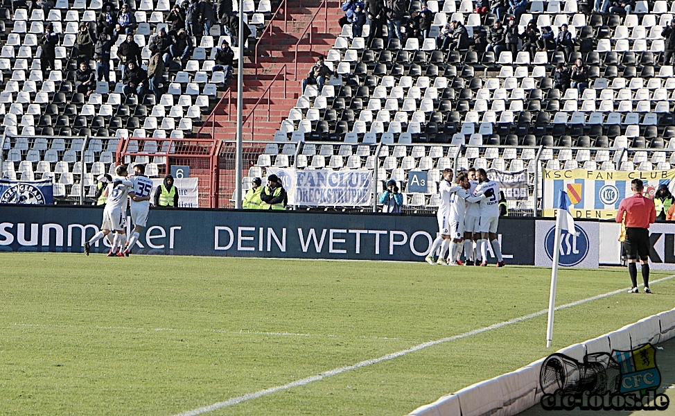 Karlsruher SC - Chemnitzer FC 2:0 (1:1)