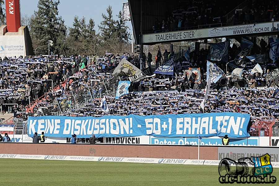 Karlsruher SC - Chemnitzer FC 2:0 (1:1)