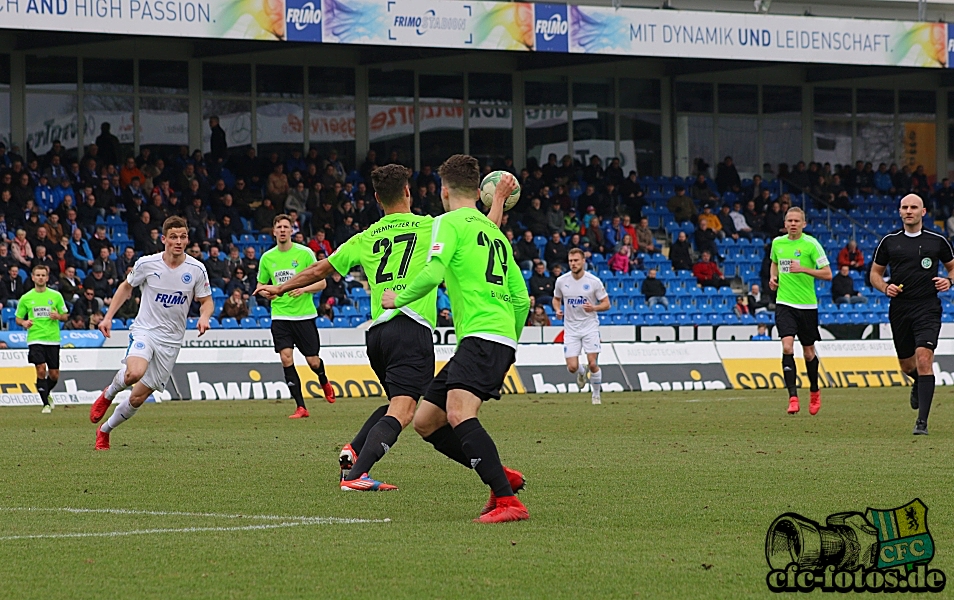 Sportfreunde Lotte - Chemnitzer FC 3:1 (2:0)