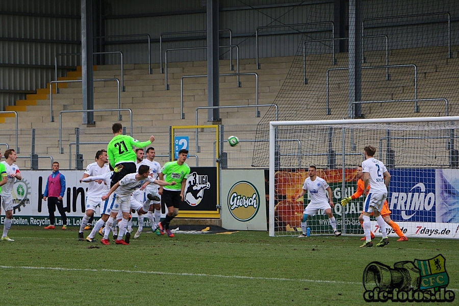 Sportfreunde Lotte - Chemnitzer FC 3:1 (2:0)