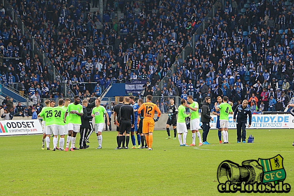 1. FC Magdeburg - Chemnitzer FC 2:4 (0:2)