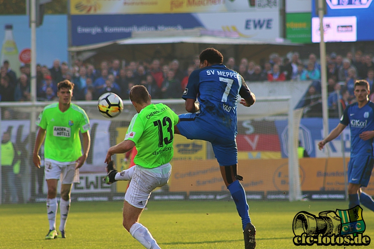 SV Meppen - Chemnitzer FC 3:2 (0:1)