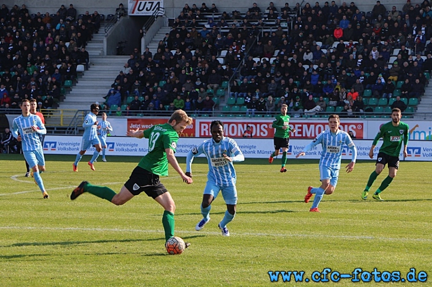 SC Preuen Mnster - Chemnitzer FC 3:1 (0:1)