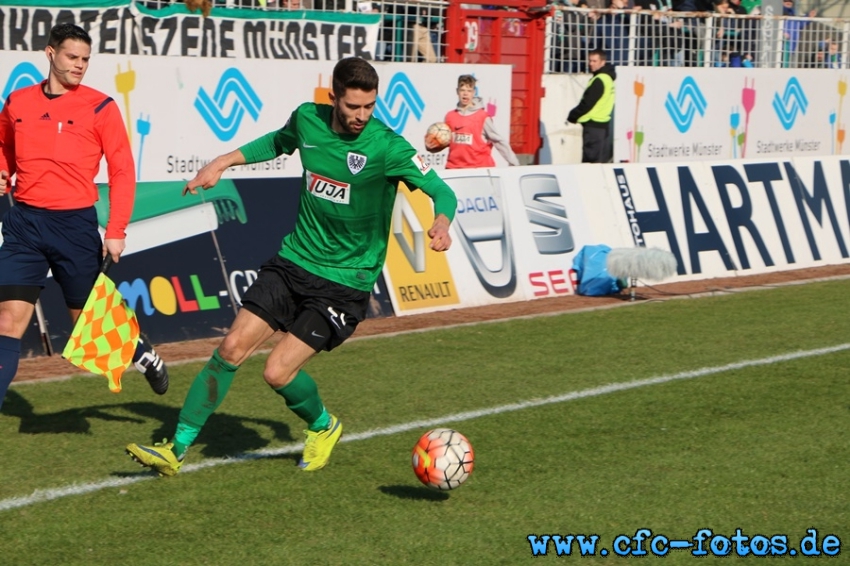 SC Preuen Mnster - Chemnitzer FC 3:1 (0:1)