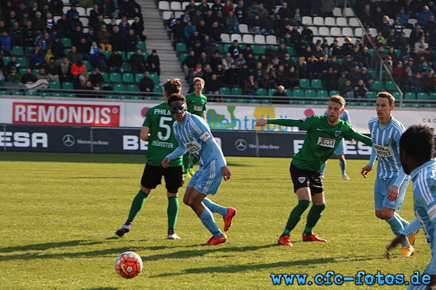 SC Preuen Mnster - Chemnitzer FC 3:1 (0:1)