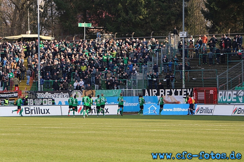 Chemnitzer FC - SG Dynamo Dresden 2:2 (1:2)