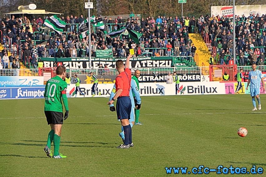 Chemnitzer FC - SG Dynamo Dresden 2:2 (1:2)