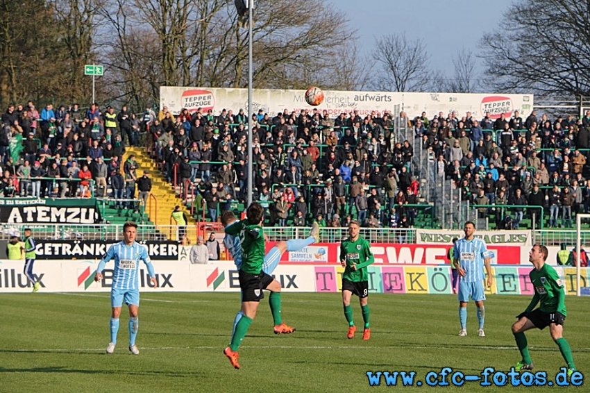 Chemnitzer FC - SG Dynamo Dresden 2:2 (1:2)