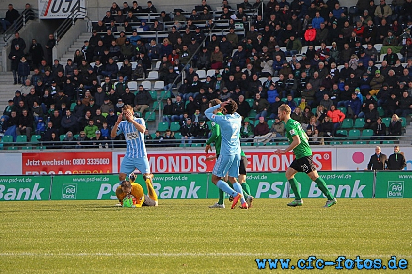 Chemnitzer FC - SG Dynamo Dresden 2:2 (1:2)