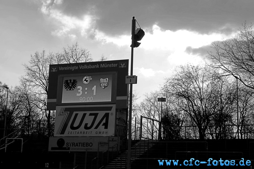 Chemnitzer FC - SG Dynamo Dresden 2:2 (1:2)