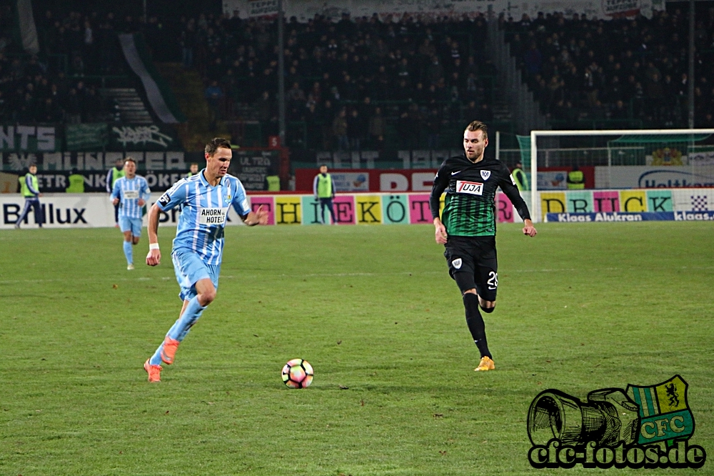 FC Rot-Wei Erfurt - Chemnitzer FC 1:2 (0:1)