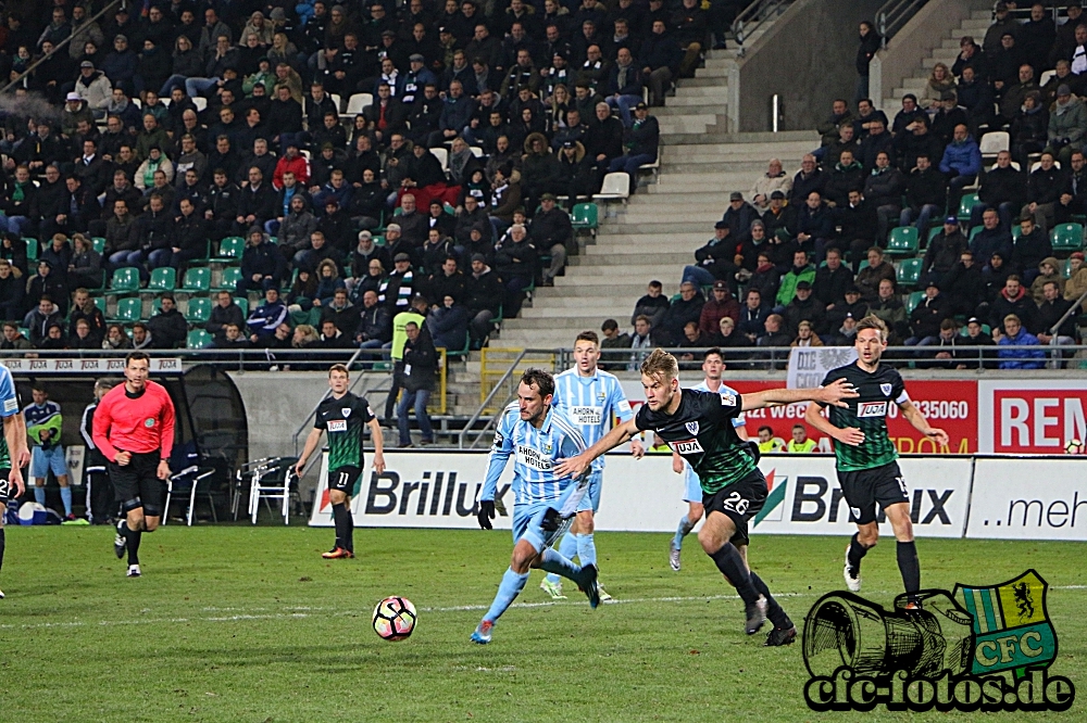 FC Rot-Wei Erfurt - Chemnitzer FC 1:2 (0:1)