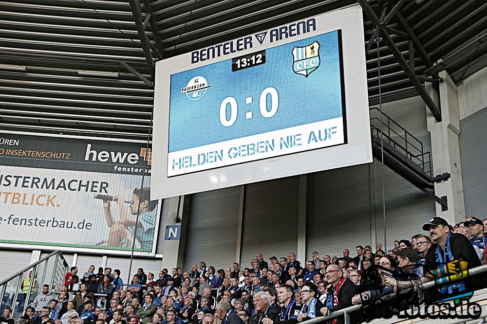 SC Paderborn - Chemnitzer FC 4:2 (0:1)