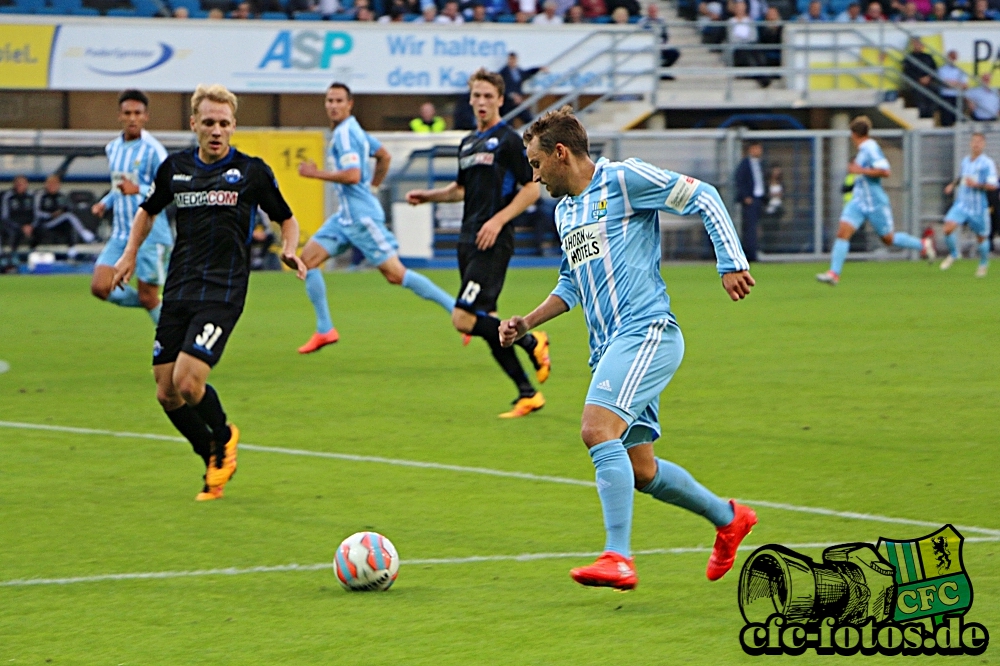 SC Paderborn - Chemnitzer FC 4:2 (0:1)
