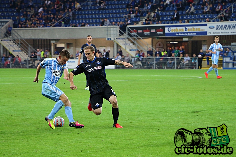 SC Paderborn - Chemnitzer FC 4:2 (0:1)