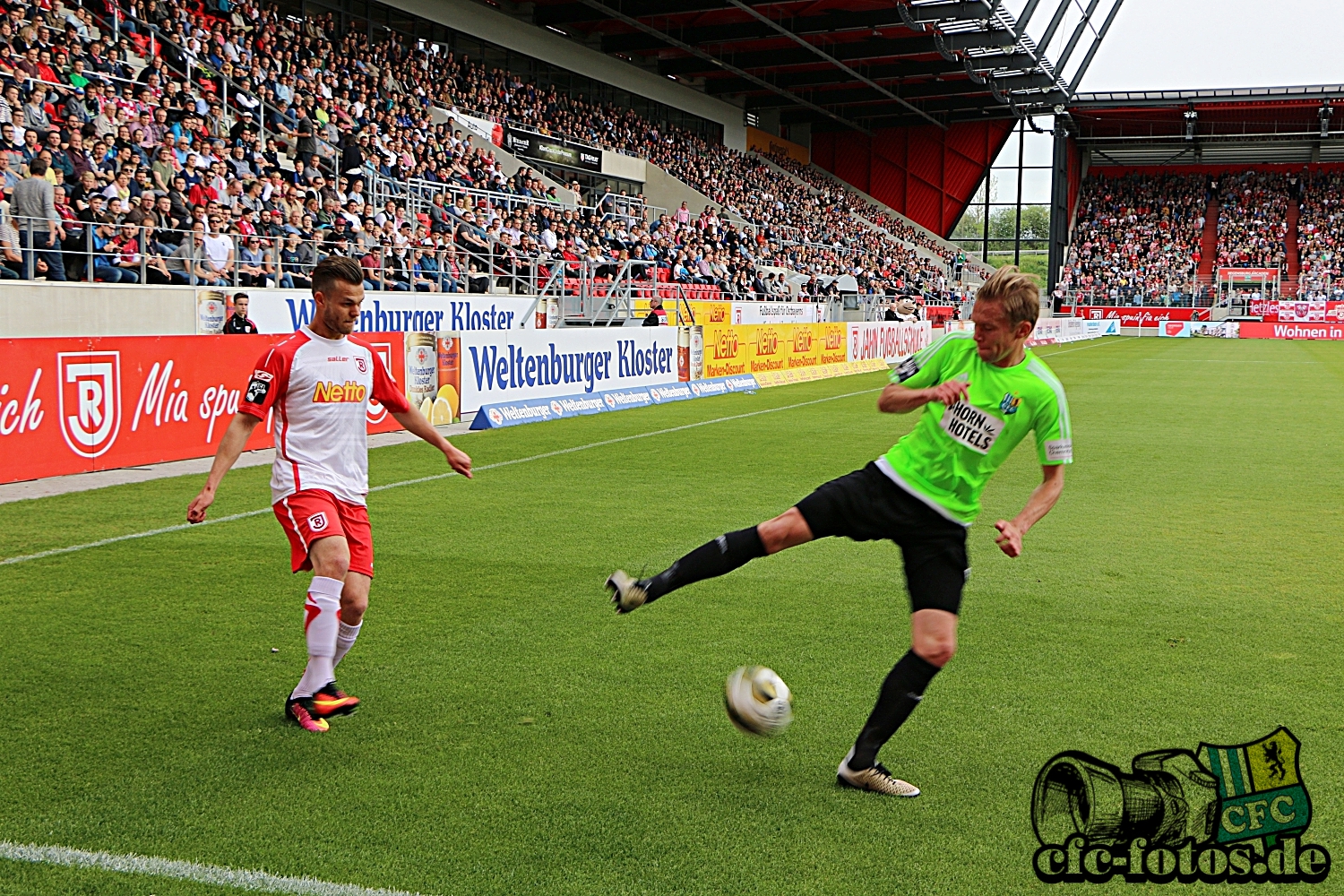 SSV Jahn Regensburg-Chemnitzer FC 3:2 (1:0)