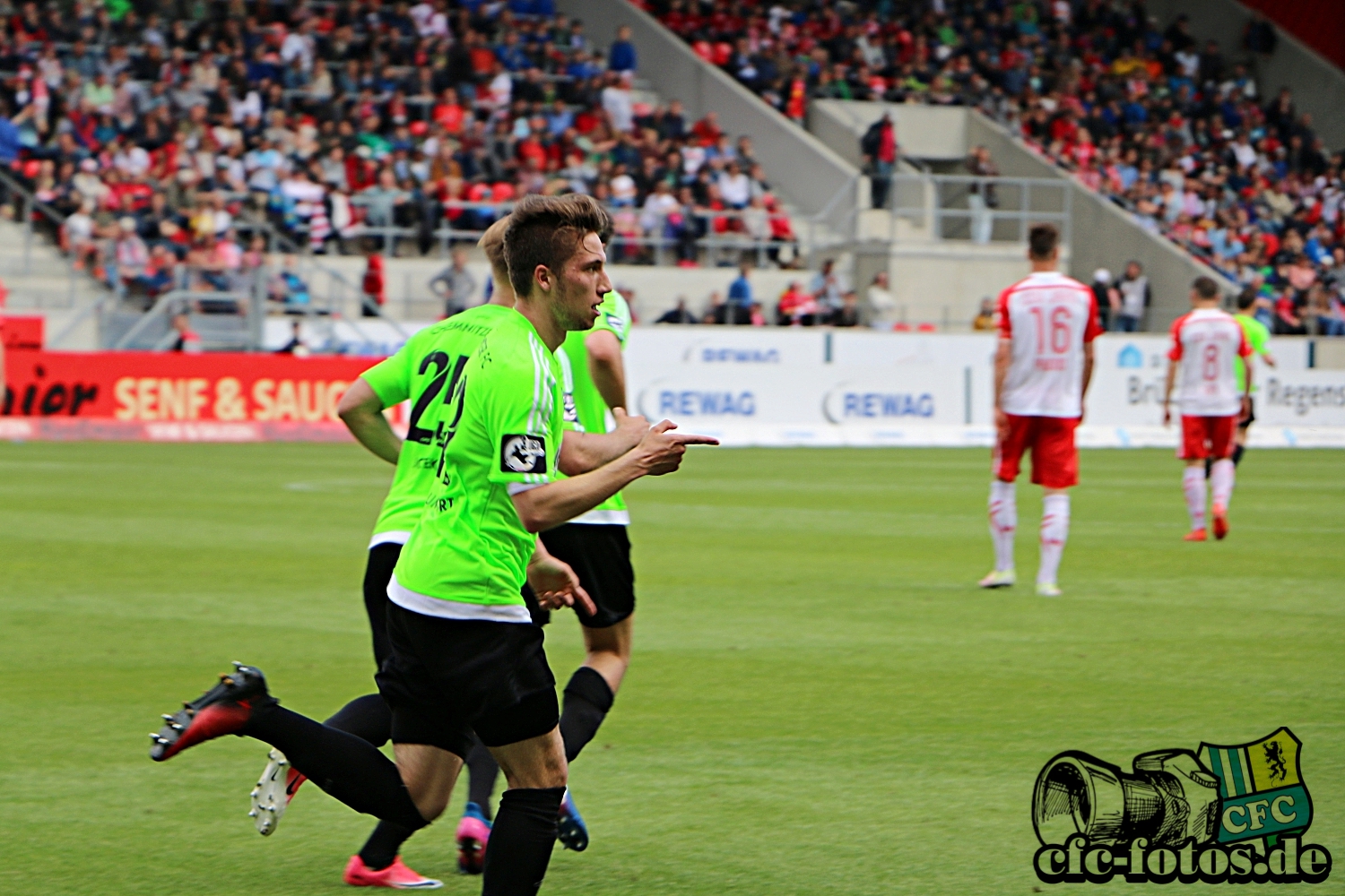 SSV Jahn Regensburg-Chemnitzer FC 3:2 (1:0)