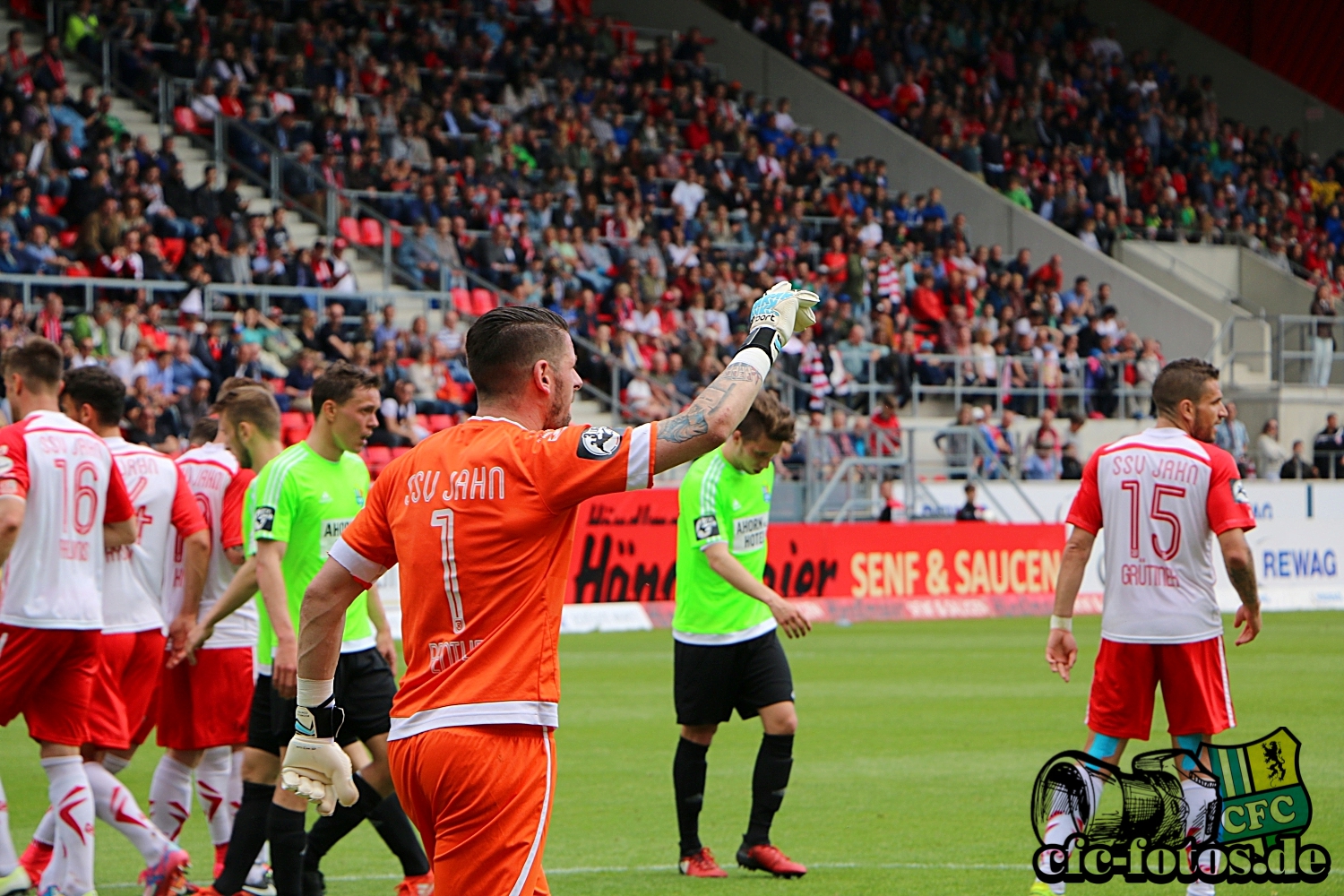 SSV Jahn Regensburg-Chemnitzer FC 3:2 (1:0)