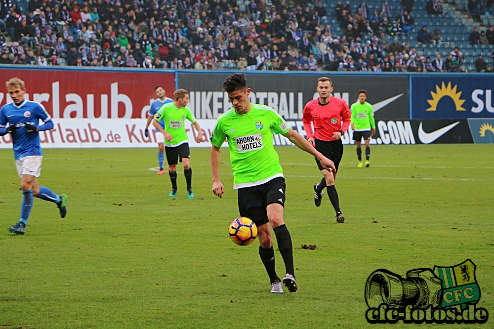F.C. Hansa Rostock - Chemnitzer FC 1:3 (0:1)