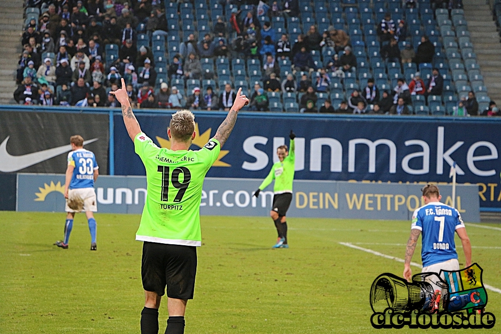 F.C. Hansa Rostock - Chemnitzer FC 1:3 (0:1)
